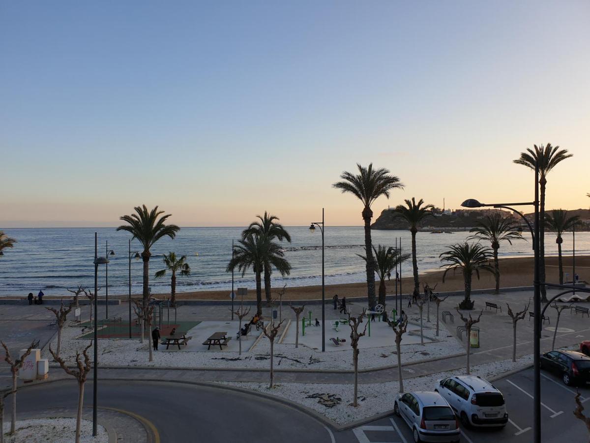 شقة Vistas Al Mar Desde La Playa De El Rihuete En El Puerto de Mazarrón المظهر الخارجي الصورة