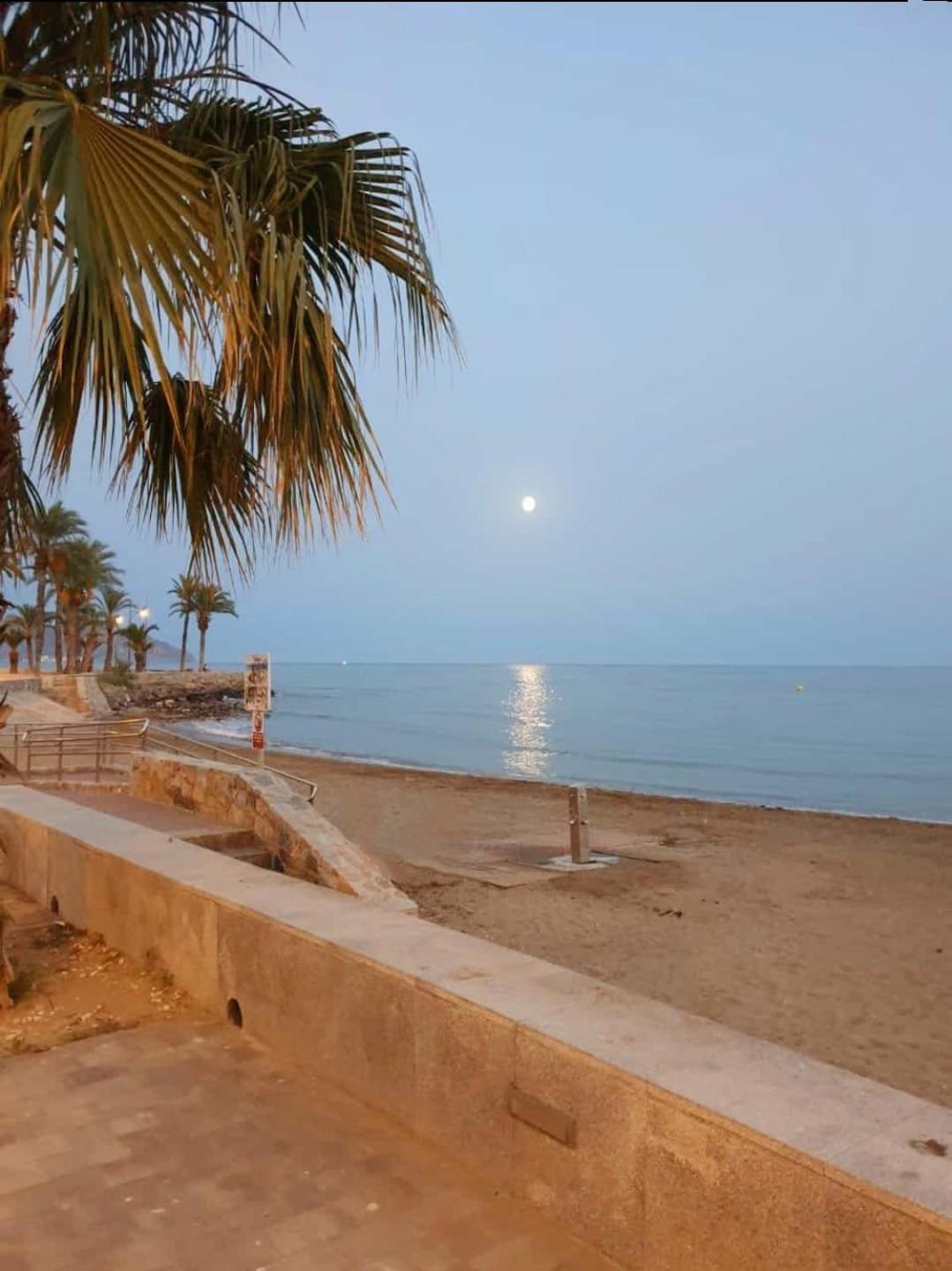 شقة Vistas Al Mar Desde La Playa De El Rihuete En El Puerto de Mazarrón المظهر الخارجي الصورة